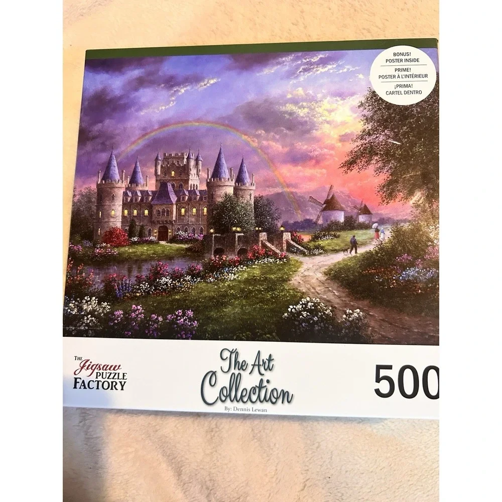 The Art Collection Dennis Lewan Jigsaw Puzzle Factory New‎ Sealed 500 Pieces